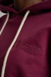 HOODIE BURGUNDY - MOHELI