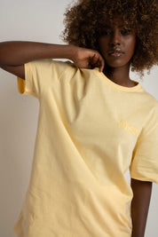 T-SHIRT DAMSKI ŻÓŁTY - BALI
