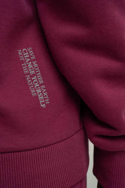 HOODIE BURGUNDY - MOHELI