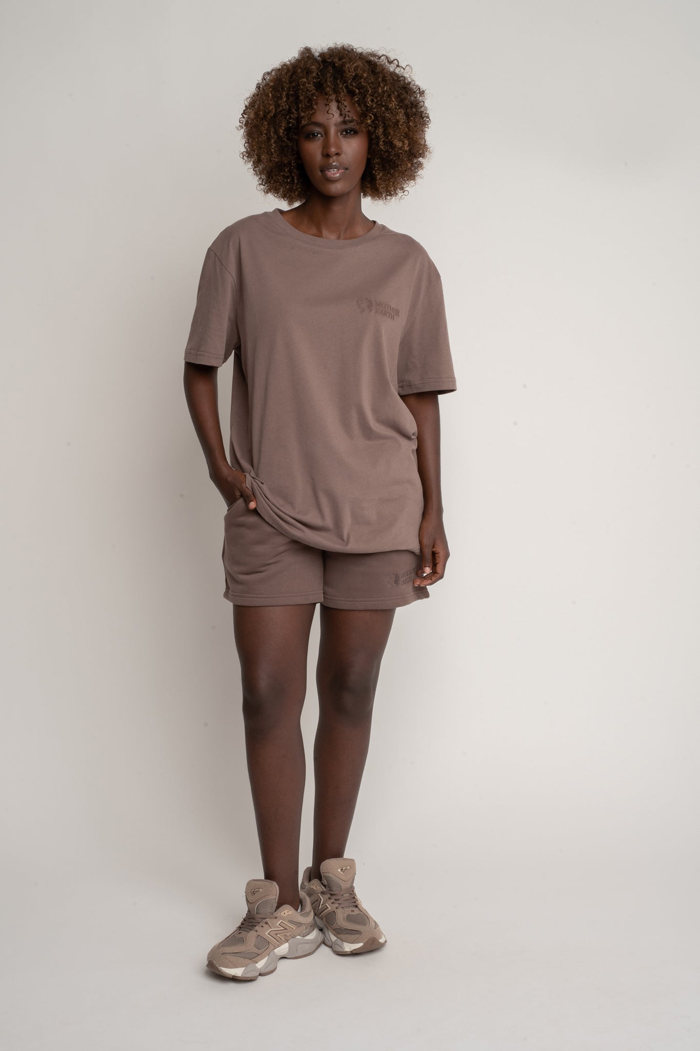 WOMEN'S T-SHIRT CAPPUCCINO - BALI