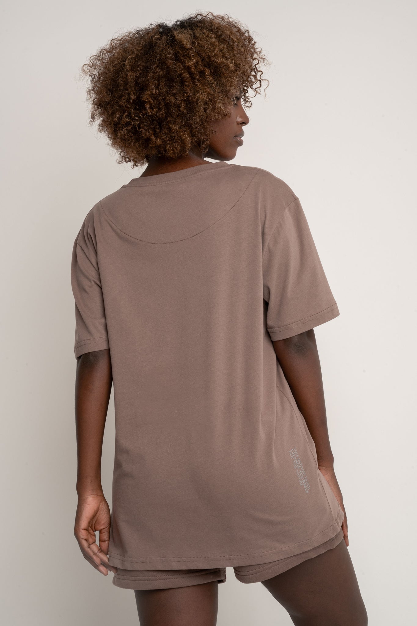 WOMEN'S T-SHIRT CAPPUCCINO - BALI
