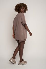 WOMEN'S T-SHIRT CAPPUCCINO - BALI