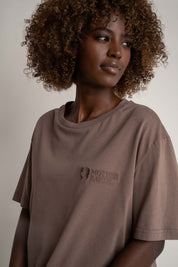 WOMEN'S T-SHIRT CAPPUCCINO - BALI
