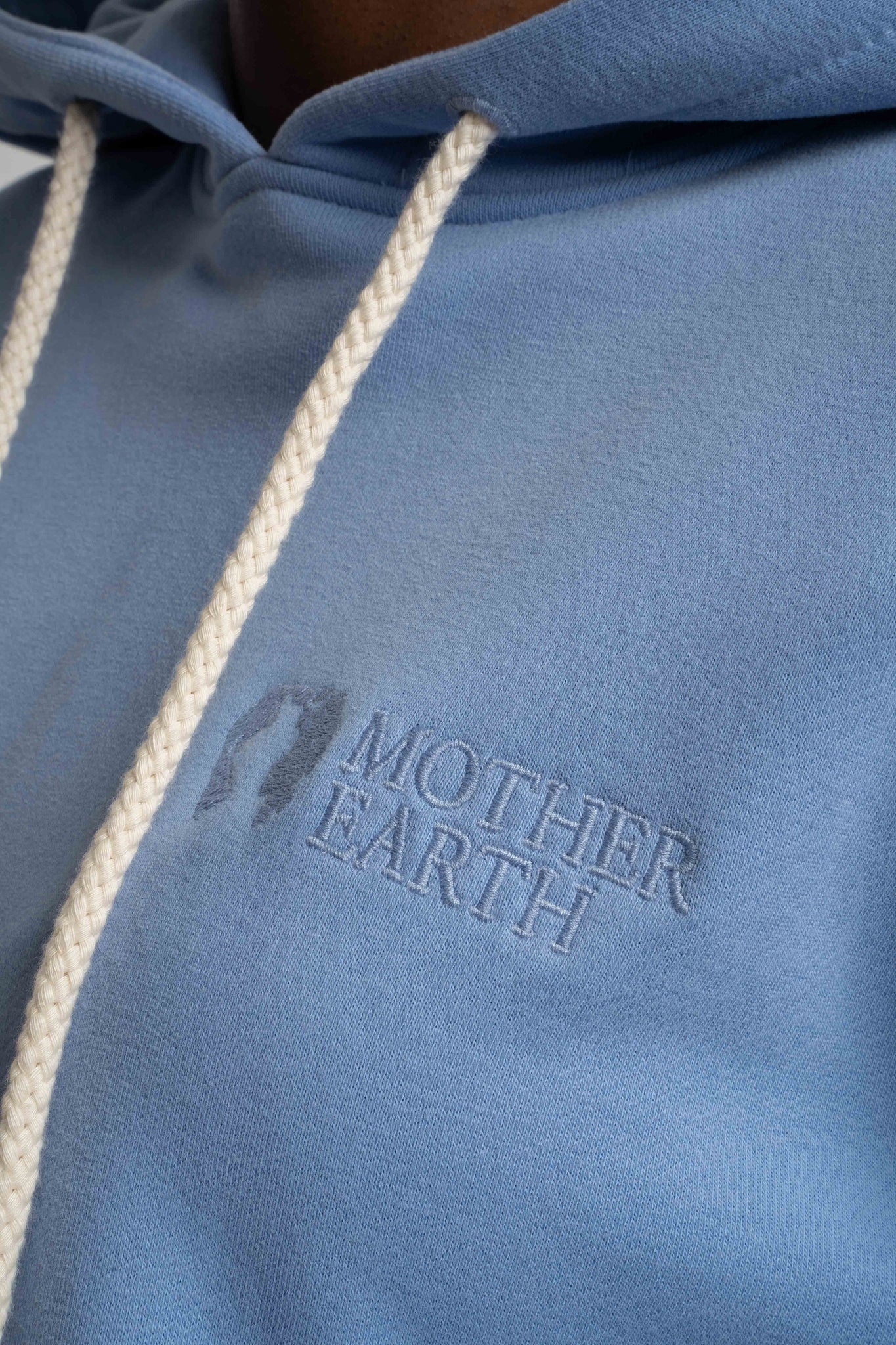 FLAX BLUE HOODIE - MOHELI