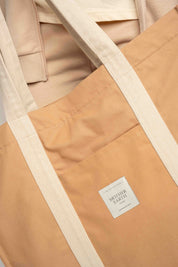 TORBA TYPU SHOPPER  BAG KARMELOWA - LIDO