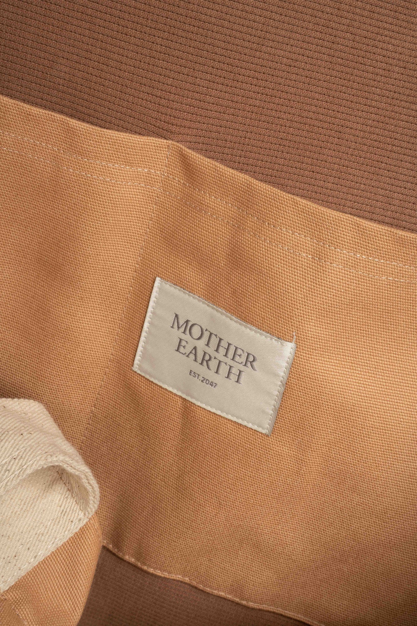 TORBA TYPU SHOPPER  BAG KARMELOWA - LIDO