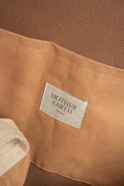 TORBA TYPU SHOPPER  BAG KARMELOWA - LIDO