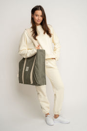 TORBA TYPU SHOPPER  BAG KHAKI - LIDO