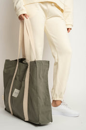 TORBA TYPU SHOPPER  BAG KHAKI - LIDO