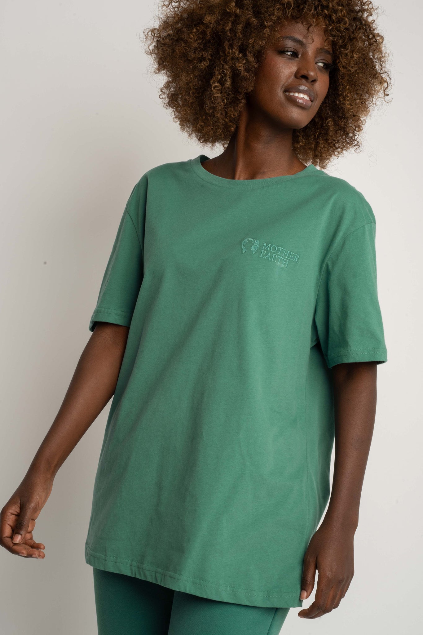 T-SHIRT DAMSKI ZIELONY - BALI