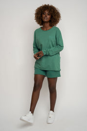 GREEN SWEATPANTS - LA GOMERA