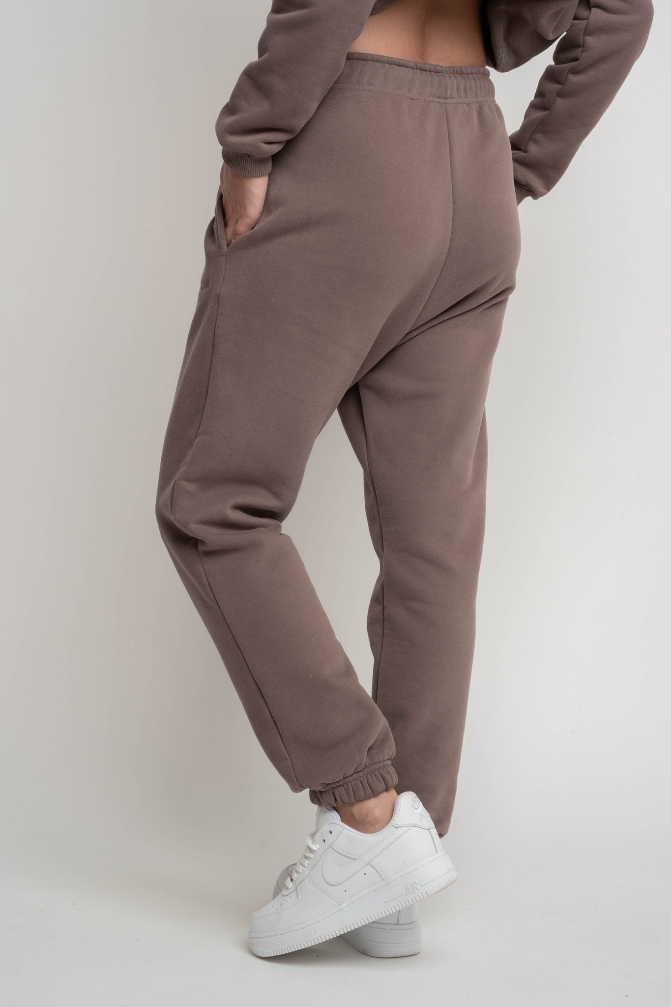 BAGGY SWEATPANTS CAPPUCCINO - KARPATOS
