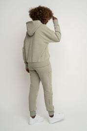 BLUZA Z KAPTUREM OLIWKOWA - MURIA