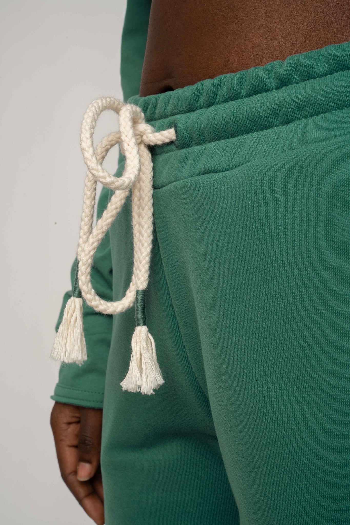 GREEN SWEATPANTS - LA GOMERA