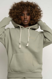 HOODIE SAGE GREEN - MOHELI