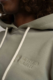 HOODIE SAGE GREEN - MOHELI