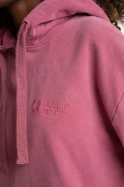 BLUZA Z EFEKTEM WASHED FIOLETOWA - LAPLAND