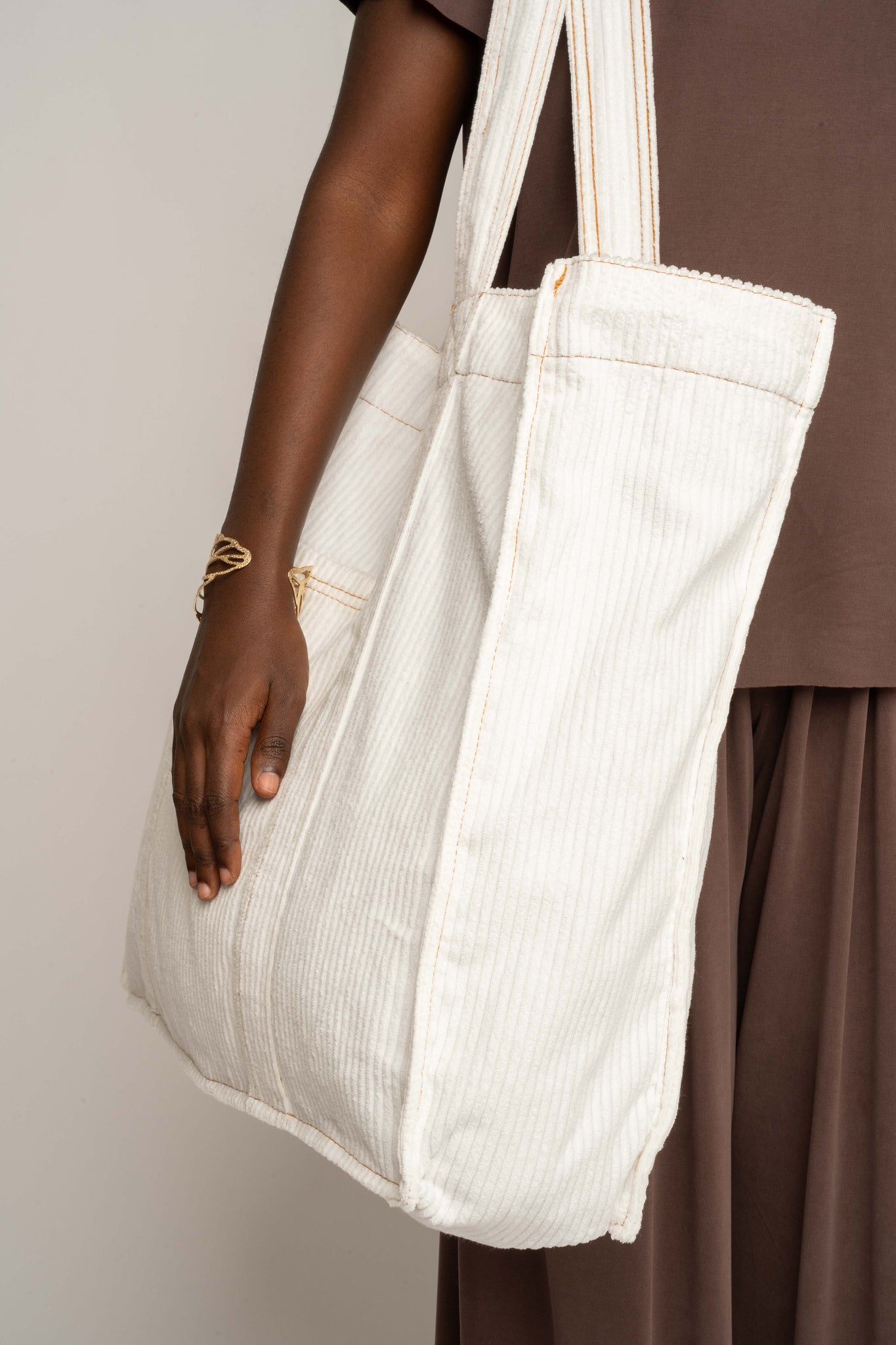 TORBA TYPU SHOPPER  BAG BIAŁA - MIAMI