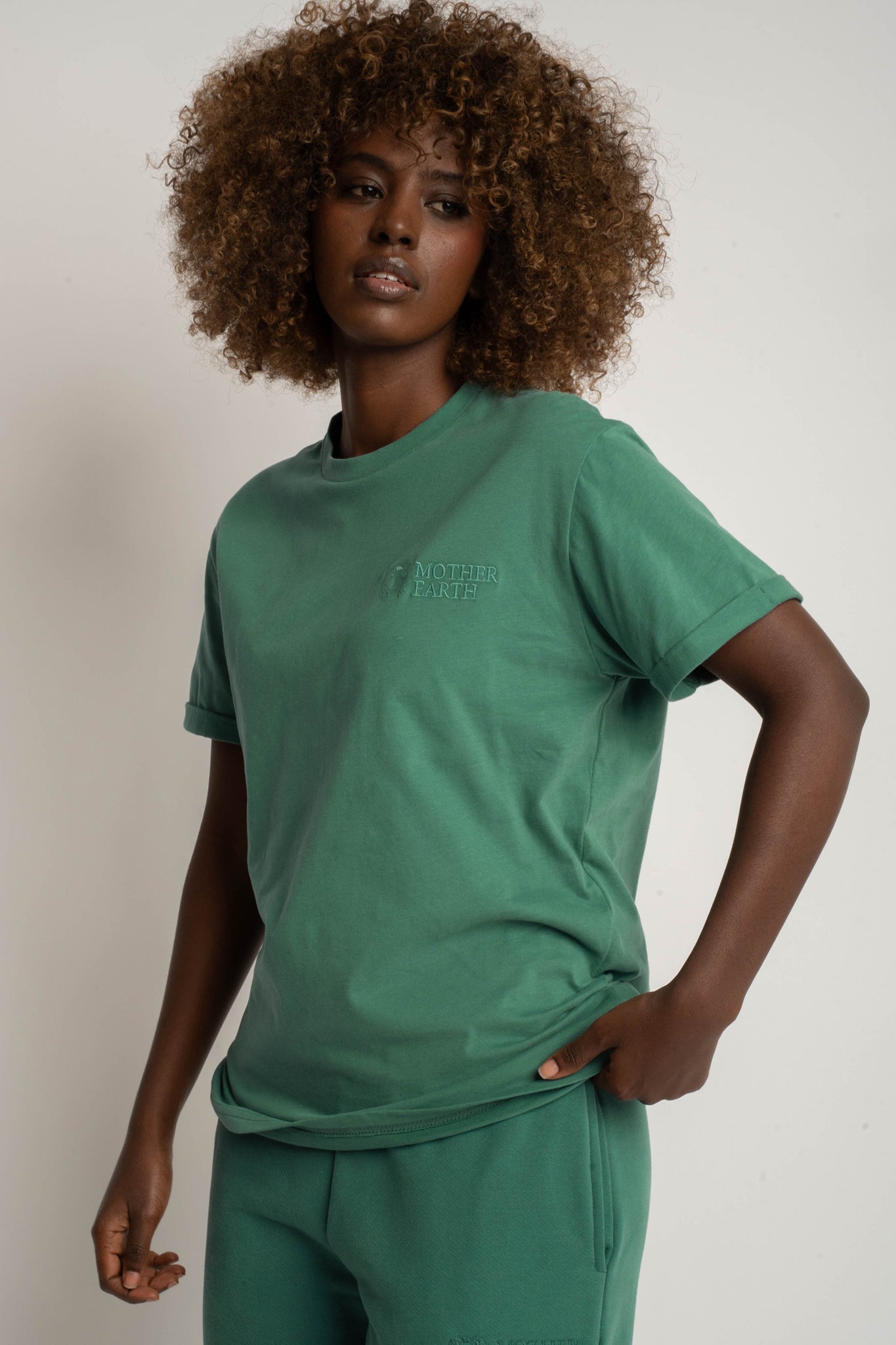 T-SHIRT DAMSKI ZIELONY - TULUM