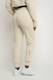 SPODNIE DRESOWE TYPU JOGGER JASNOBEŻOWE - BEGERA