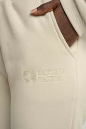 SPODNIE DRESOWE TYPU JOGGER JASNOBEŻOWE - BEGERA