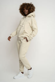DUST BEIGE HOODIE - MOHELI