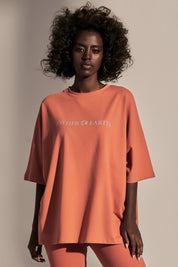 OVERSIZE T-SHIRT ORANGE - GUARNSEY