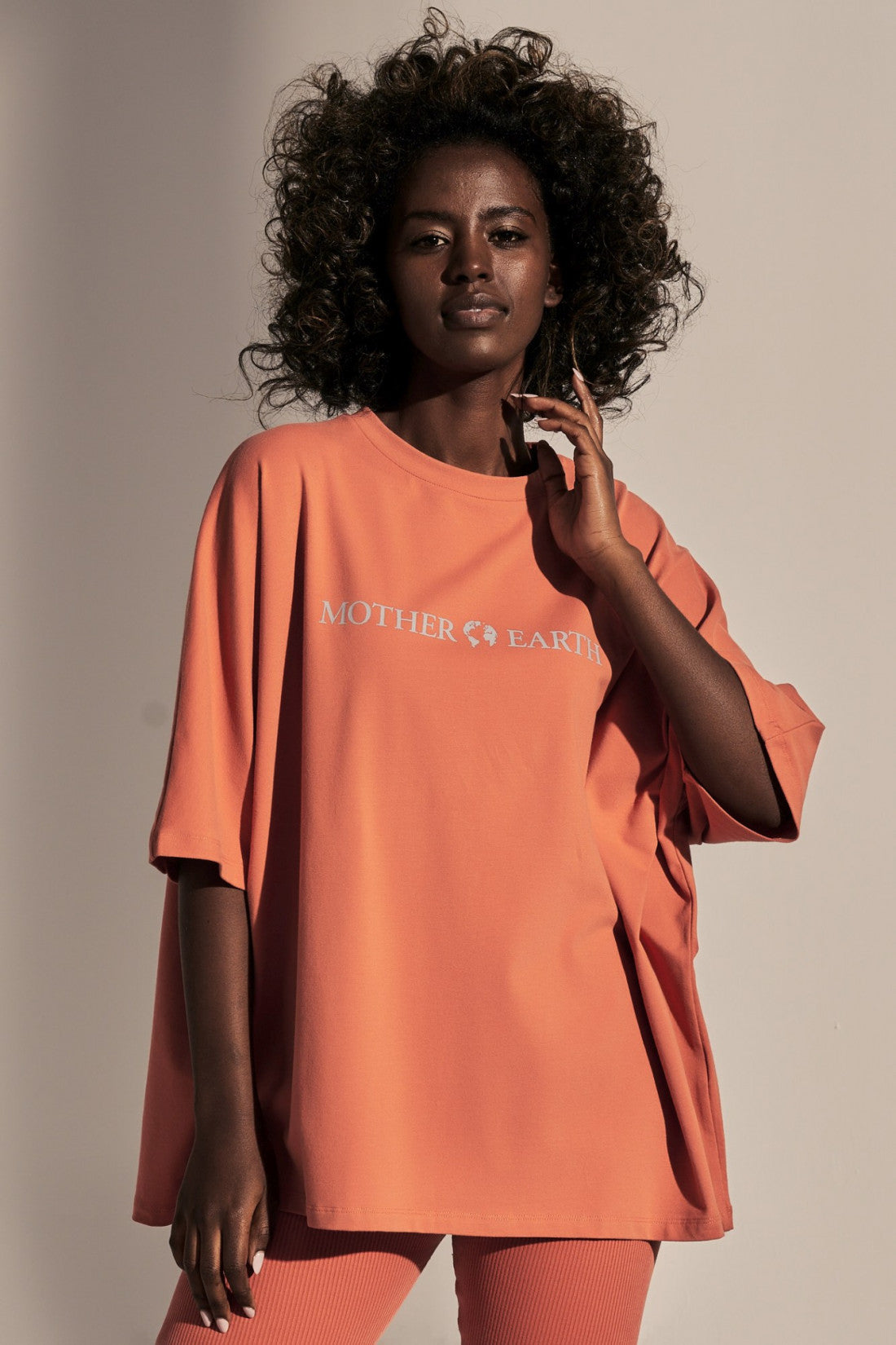 OVERSIZE T-SHIRT ORANGE - GUARNSEY