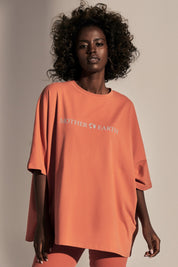 OVERSIZE T-SHIRT ORANGE - GUARNSEY