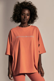 OVERSIZE T-SHIRT ORANGE - GUARNSEY