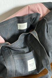 TORBA TYPU SHOPPER  BAG JEANSOWA SZARA - LIDO