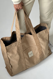 NAVY BLUE SHOPPER BAG - LIDO