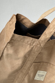 NAVY BLUE SHOPPER BAG - LIDO