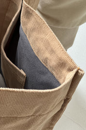 NAVY BLUE SHOPPER BAG - LIDO