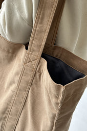 NAVY BLUE SHOPPER BAG - LIDO
