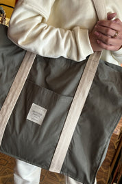 TORBA TYPU SHOPPER  BAG KHAKI - LIDO