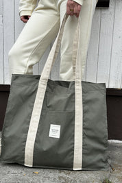 TORBA TYPU SHOPPER  BAG KHAKI - LIDO