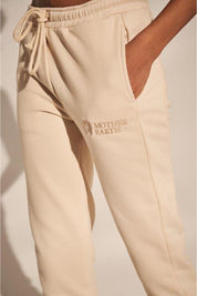 CLASSIC FIT TRACKSUITS LIGHT BEIGE - ITAKA