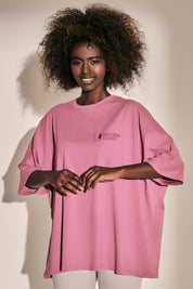 OVERSIZE FUCHSIA T-SHIRT - KEELING