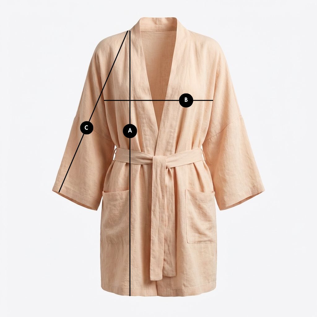 LIGHT PINK MUSLIN KIMONO - NOTOS packshot