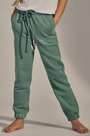 1st drop TURQUOISE SWEATPANTS - MARSHALL