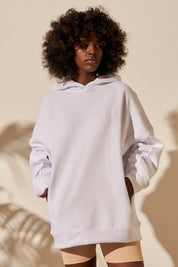 OVERSIZED HOODIE WHITE - EGERIA