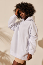 OVERSIZED HOODIE WHITE - EGERIA