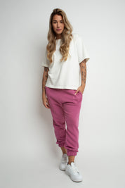 KARPATOS - OVERSIZE UNISEX FUCHSIA SWEATPANTS