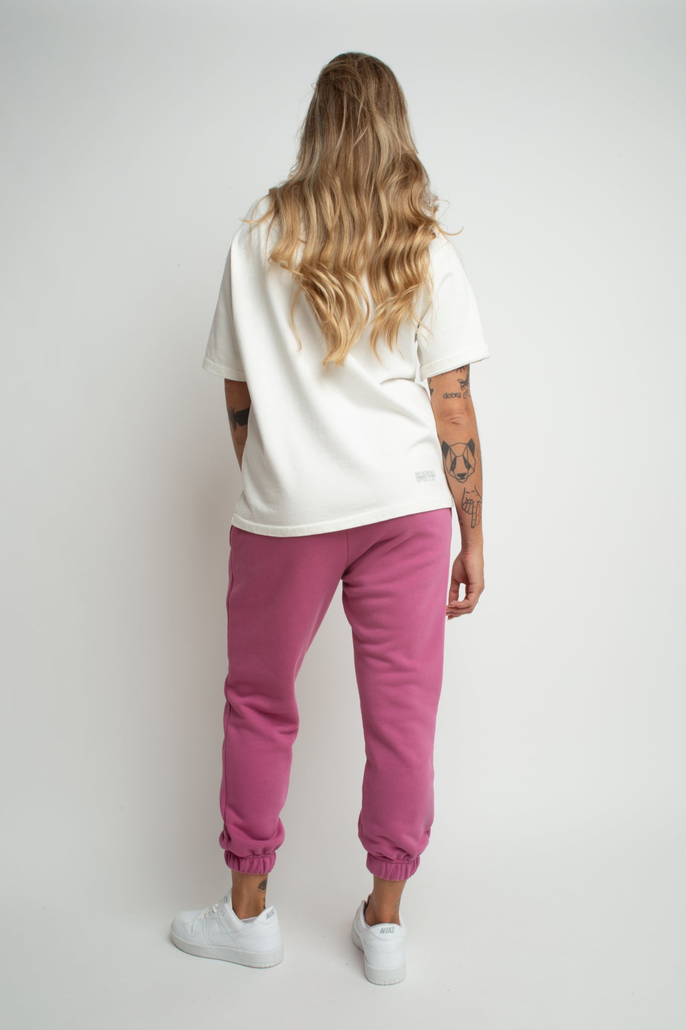 KARPATOS - OVERSIZE UNISEX FUCHSIA SWEATPANTS