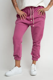 KARPATOS - OVERSIZE UNISEX FUCHSIA SWEATPANTS