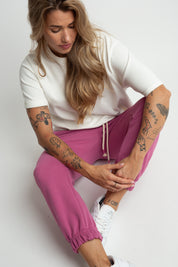 KARPATOS - OVERSIZE UNISEX FUCHSIA SWEATPANTS