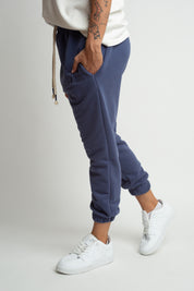 KARPATOS - OVERSIZE UNISEX SWEATPANTS NAVY