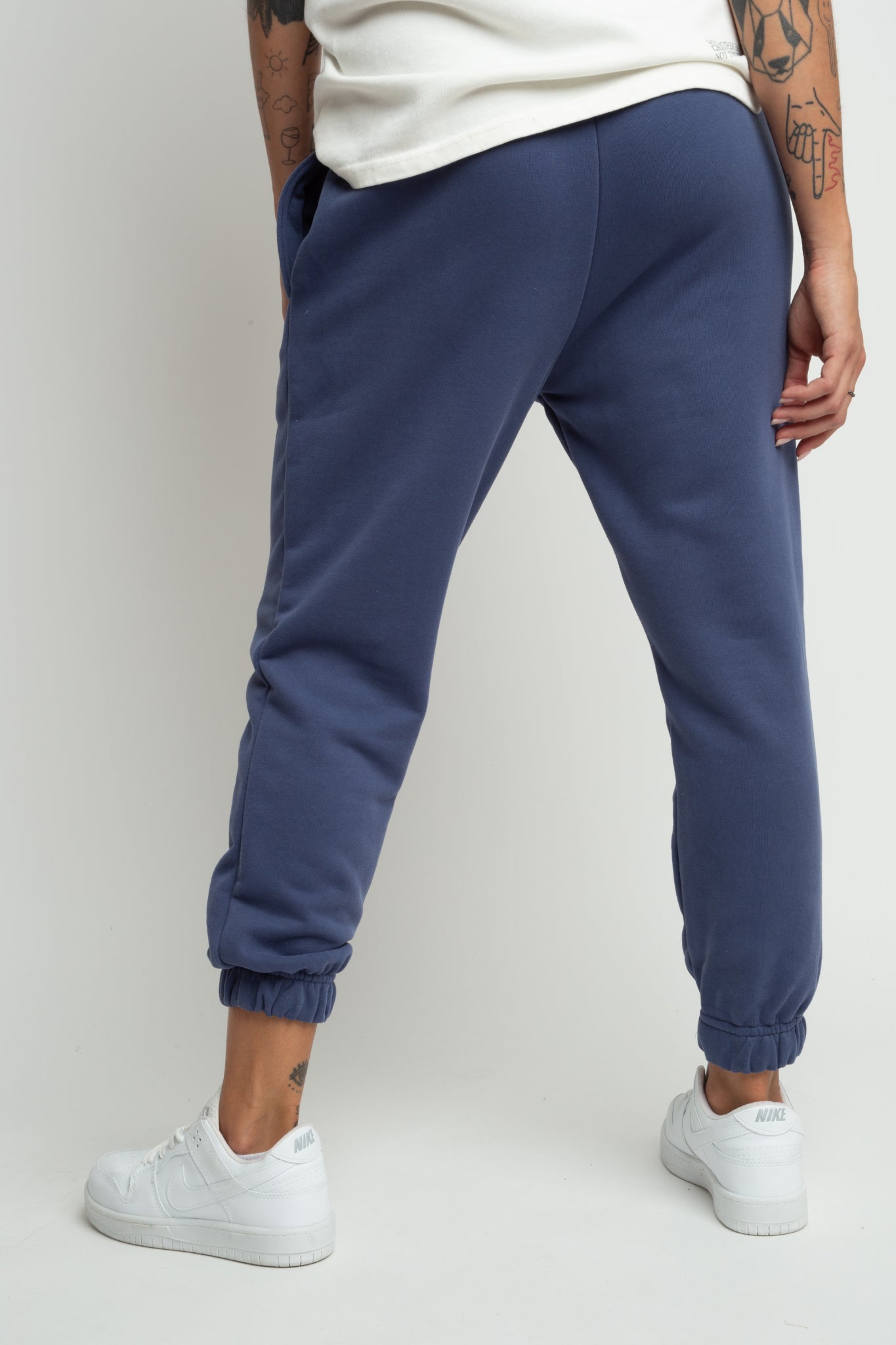 KARPATOS - OVERSIZE UNISEX SWEATPANTS NAVY