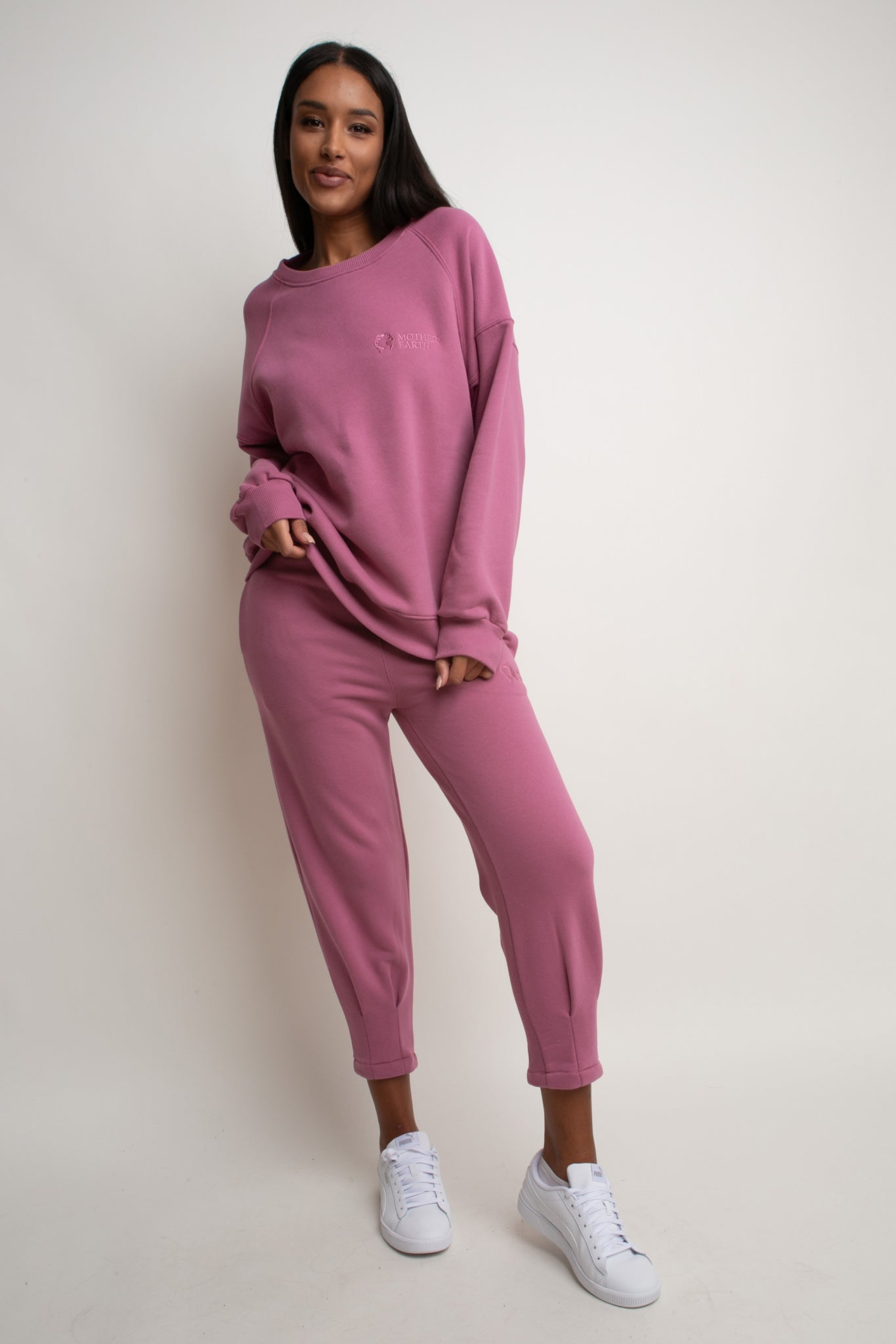 REGULAR FIT FUCHSIA SWEATSHIRT - ARMINA